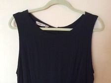 Cut Loose Black Sleeveless Dress Sz L Long