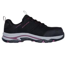 Skechers Women's 108166 Trego-Astallet Black Safety Toe Metal Free Work Shoes