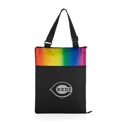 ONIVA - a Picnic Time CINCINATTI REDS - VISTA OUTDOOR PICNIC BLANKET & TOTE