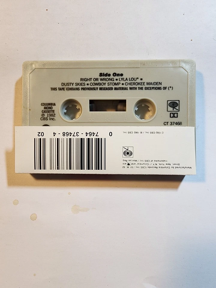 Bob Wills Columbia Historic Edition (Cassette) VG+/EX CS17 Foto 2 de 2