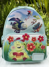 Image of Loungefly Disney Pixar A Bug's Life Heimlich Flik Gypsy Dim Mini Backpack NWT