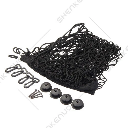 Envelope Style Trunk Cargo Net Storage Organizer Universal Bag Hook for Car Rear - Imagem 3 de 4