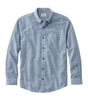 ll bean indigo tartan