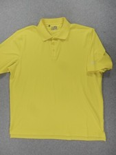 Under Armour HEAT GEAR Loose Fit Short Sleeve Polo Shirt Men's XXL Neon