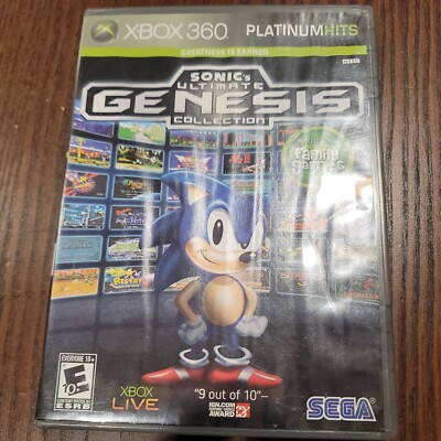 Sonic's Ultimate Genesis Collection (Microsoft Xbox 360, 2009)