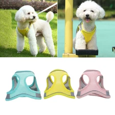 Dog Harness + Leash Set Breathable Pet Dog Vest Small Dogs Puppy Vest Soft Vests
