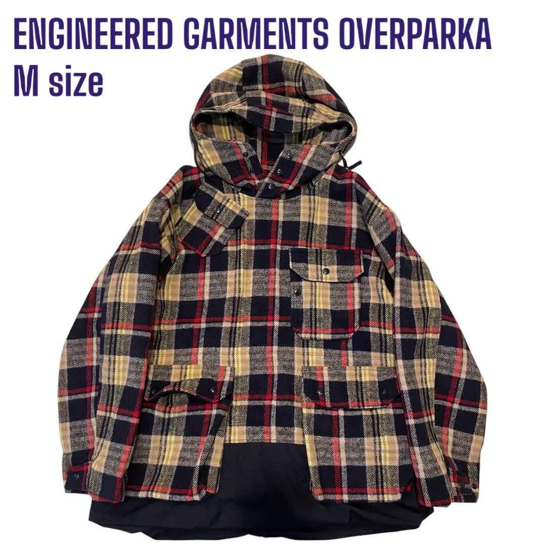 ENGINEERED GARMENTS Check Pattern Oversized Parka… - image 1