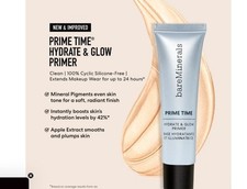 Bare Minerals Prime Time Hydrate And Glow Primer NIB 31