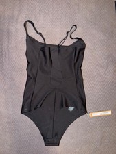 Skims Body Black Thong Bodysuit Size Small