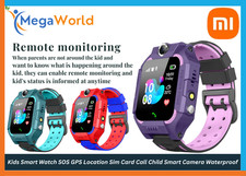 Kids Smart Watch SOS GPS Location Sim Card Call Child Smart Camera Waterproof