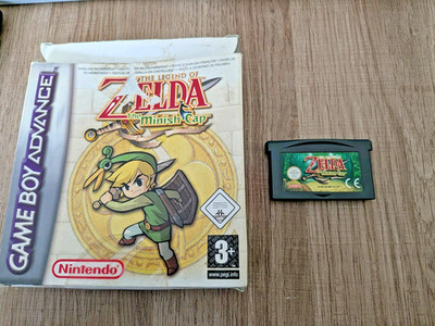 Gameboy Advance The Legend of Zelda The Minish Cap - Cartridge, Box, ohne Anleitung