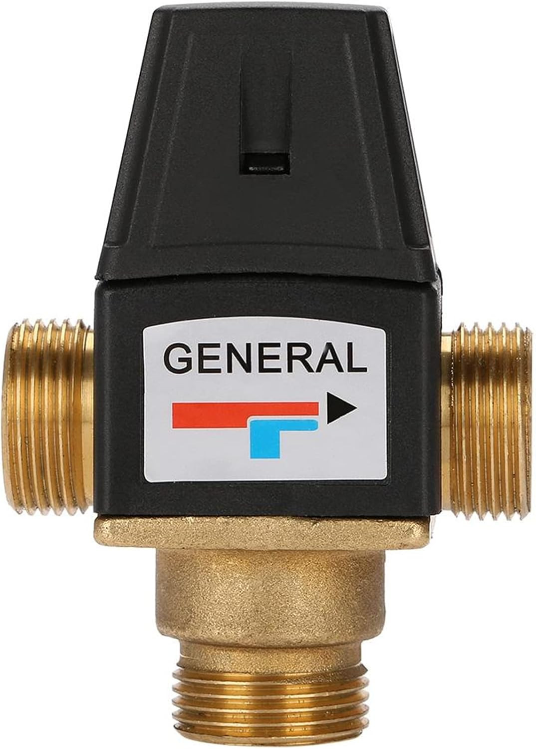 Valvola a 3 Vie DN20 Valvola Miscelatrice Termostatica in Ottone Con Filettatura