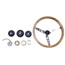 Grant Steering Wheel Kit Classic Nostalgia Wood 13-12 Mustang 65-69 W Horn...