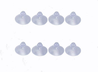 30Mm/1.2'' Furniture Desk Glass Rubber Transparent Anti-Collision Suction Cups Su