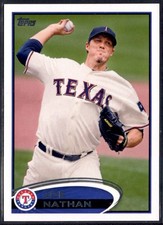 2012 Topps Joe Nathan Texas Rangers #632
