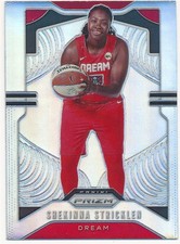 SHEKINNA STRICKLEN 2020 PANINI PRIZM SILVER WNBA #23 DREAM MINT