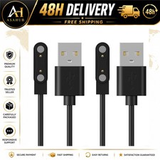 Meliya 2-Pack USB Magnetic Charger Cable for da fit Smartwatch 3.3ft