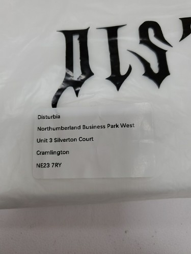NEU Disturbia Carmenta besticktes geknöpftes Baumwollhemd weiß Damengröße Small US - Bild 9 von 10