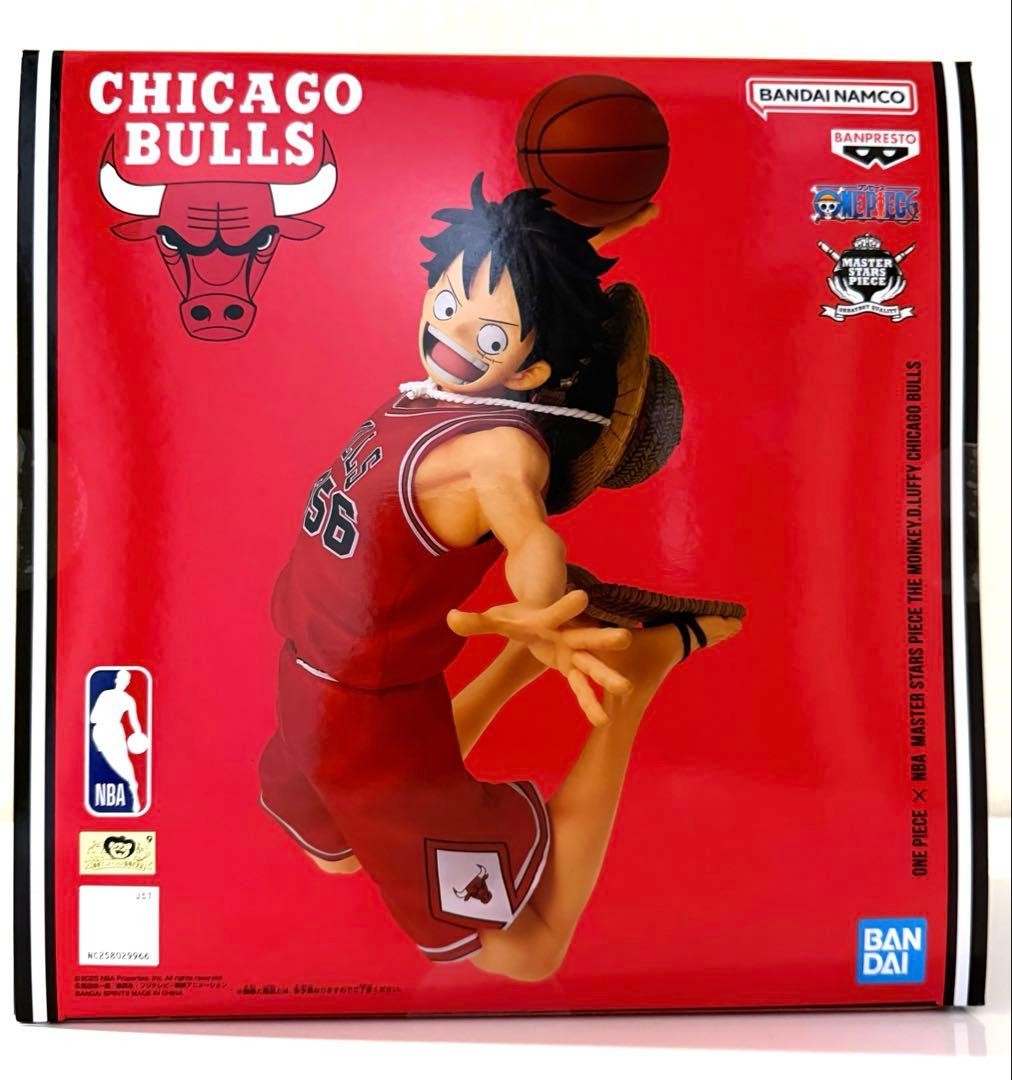 ONE PIECE ×NBA MASTER STARS PIECE THE MONKEY.D.LUFFY CHICAGO BULLS