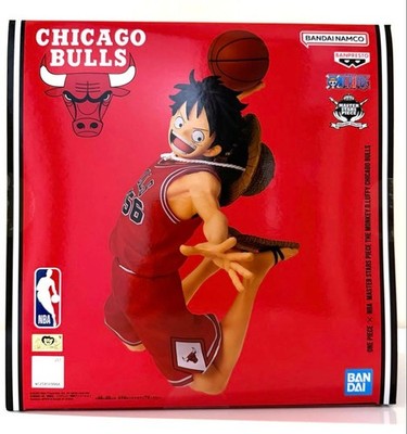 ONE PIECE ×NBA MASTER STARS PIECE THE MONKEY.D.LUFFY CHICAGO BULLS