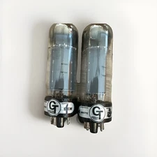 Matched Pair Groove Tubes GT-6L6GC White Grade Power Tubes – Untested – Guitar