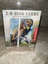 Kikkerland Dino 3D Playing Cards Poker Deck S...