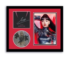 Blackpink Lisa Autographed Signed 11x14 Custom Framed CD Photo Born Pink ACOA