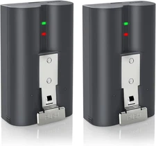 2 Packs 6040Mah Rechargeable Battery Compatible with Ring, for Video Doorbell 2/