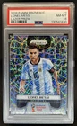 2018 Panini Prizm World Cup Lionel Messi Lazer #1 Argentina PSA 8