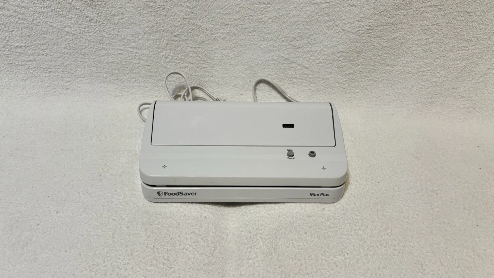The Tilia Food Saver Mini Plus Vacuum Sealing System Food Sealer Machine White