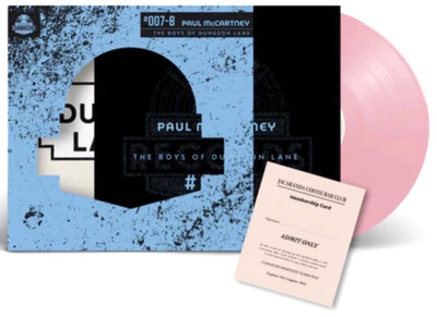 Paul McCartney The Boys of Dungeon Lane Pink Vinyl Jacaranda Ed. + Art Card