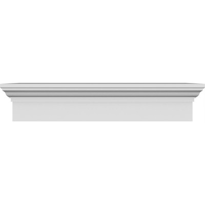 Ekena Millwork Endurathane Traditional Crosshead 63 Bottom Width X 66 1/2 Top
