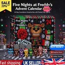 Five Nights at Freddy's Holiday Christmas Advent Calendar Blind Box 24 Unique UK