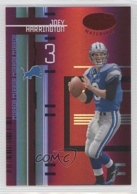 2005 Leaf Certified Materials Mirror Red 24/100 Joey Harrington #40 fm0