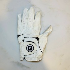 Footjoy White Left Hand Cadet Large Golf Glove - Lightly Used