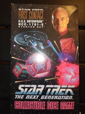 Five Rings Star Trek Next Generation Dice Game U.S.S. Enterprise Starter Set