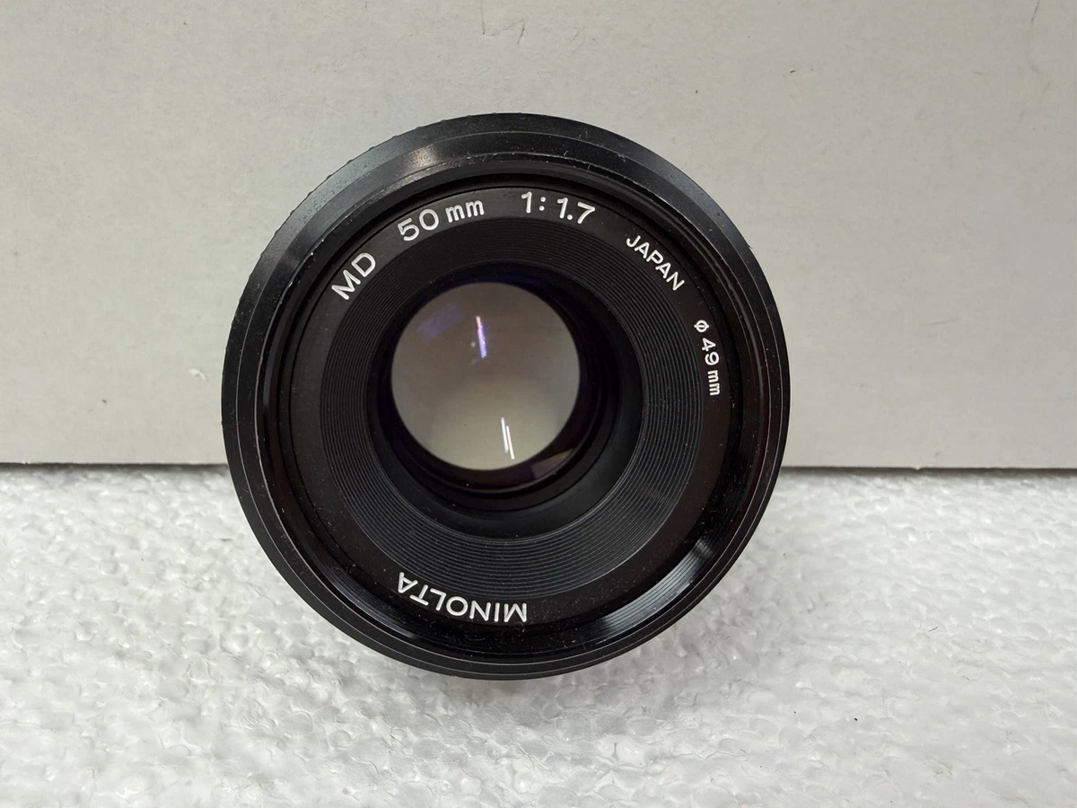 Minolta MD 50mm Focal Camera Lenses for sale | eBay