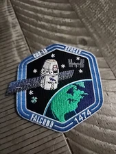 SPACEX AUTHENTIC EMPLOYEE PATCH   CRS-13    SPACEX  DRAGON 