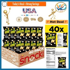 Smartfood White Cheddar Popcorn 40 Pack 0.625 Ounce Bags All Ages Snack