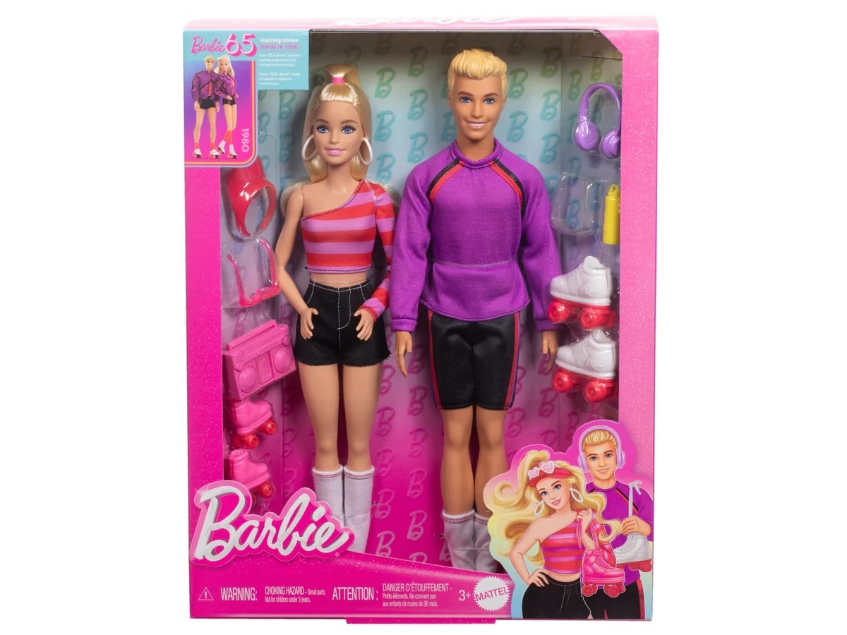 Mattel Set Di Bambole Barbie Fashionista 65° Anniversario - Immagine 2