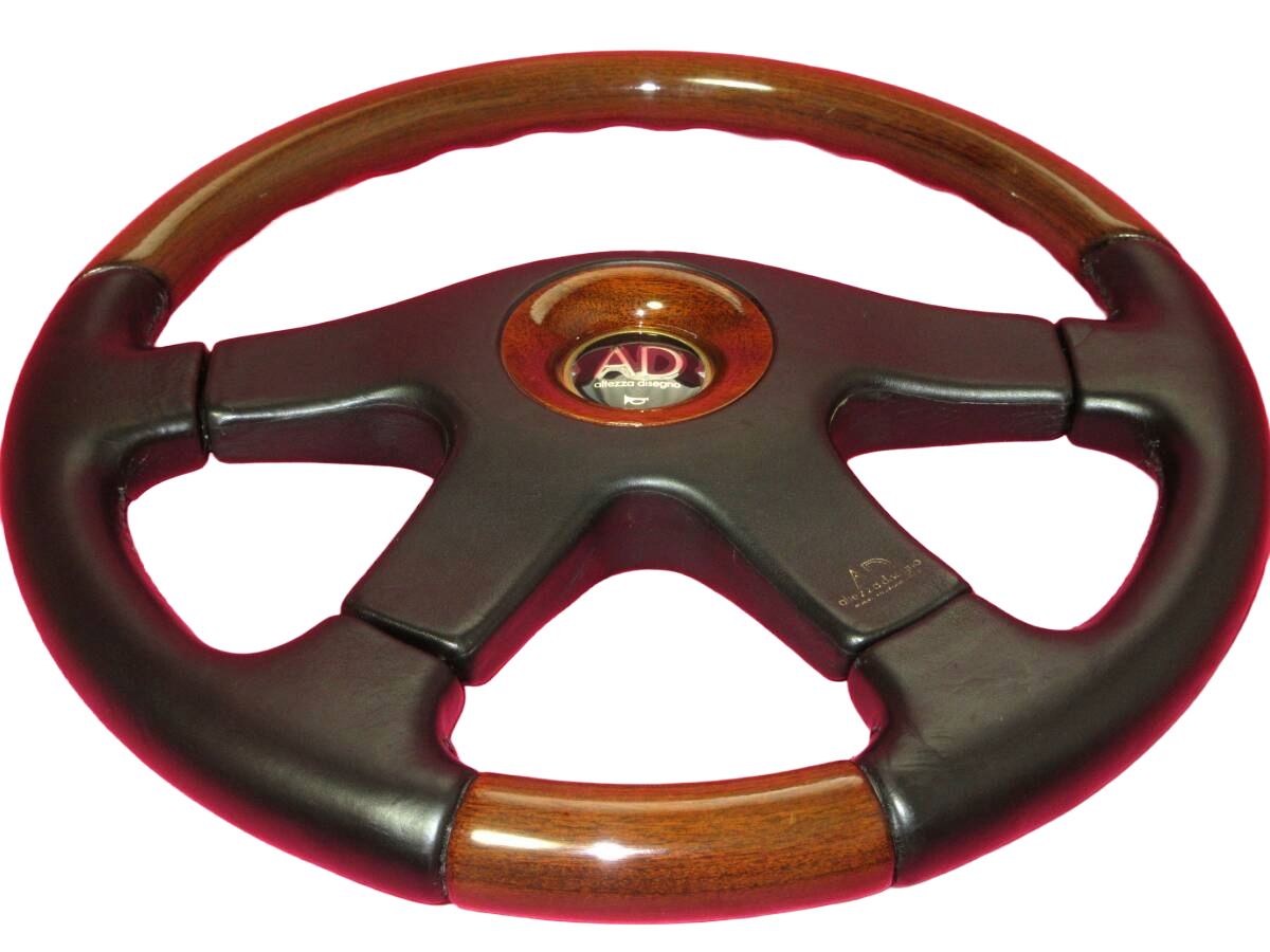 MOMO AD Altezza Disegno Steering Wheel 360mm Wood Leather JDM