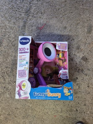 VTECH Funny Sunny, die interaktive Lampen-Freundin pink Lampenfreundin, Mehrfarb