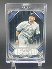 2020 Topps Update Series 20 Years of the Captain Derek Jeter #YOC-10 Black /299