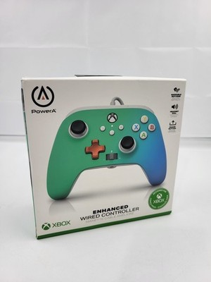 PowerA Enhanced Wired Controller for Xbox - Seafoam Fade, Gamepad, Blue _0,36_5