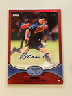 2025 Topps MLS 30th Anniversary Preki Auto Red Foil # 5 /5 Kansas City Wizards