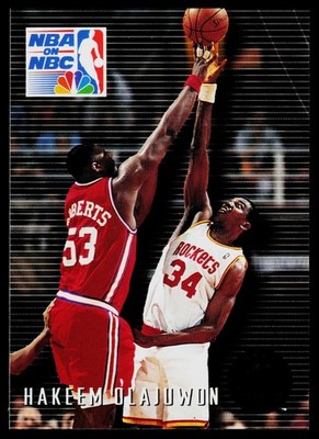 -CS- 1993-94 Skybox  - #6 Hakeem Olajuwon (A) *Free Shipping* Rockets