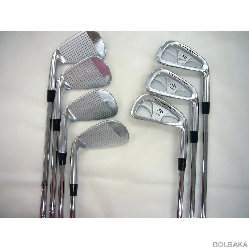 Juego de plancha Miura Giken CB-1007 6 piezas 5-Pw Flex S rígido dinámico dorado S200 diestro Foto 3 de 4