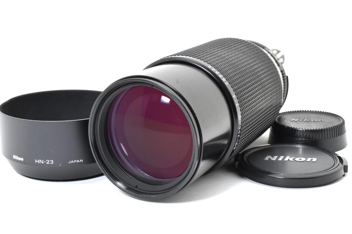 NikonF4カメラNikkor 35-70mmと80-200mm レンズセット NikonF4カメラNikkor 35-70mmと80-200mm レンズセット