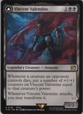 MTG Normal Vincent Valentine R FINAL FANTASY 125 NM