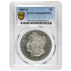 1882-O $1 Morgan Dollar, PCGS MS64DMPL Rare Coin